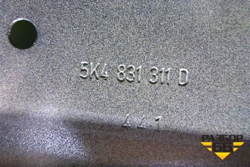 Дверь передняя левая (5ти дверный кузов) (5K4831311D) для Volkswagen Golf VI с 2009-2012г