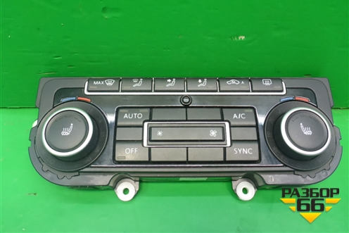 Модуль управления климатической установкой (5K0907044GK) для Volkswagen Golf VI с 2009-2012г
