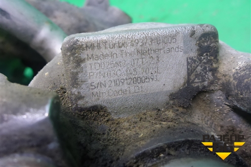 Турбина (1.4л CAX) (TD025M207T23) для Volkswagen Golf VI с 2009-2012г