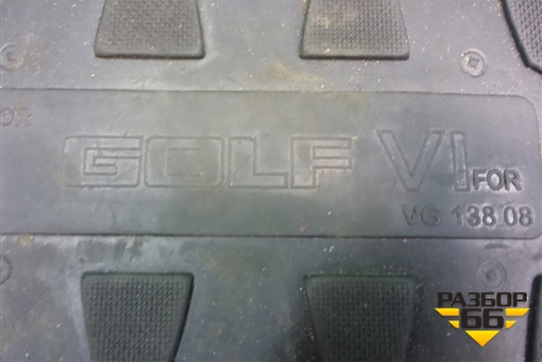 Коврик в багажник для Volkswagen Golf VI с 2009-2012г