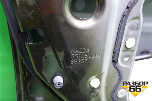 Дверь передняя левая (GSYD5902XJ) ( GS1D59010) для Mazda Mazda 6 (GH) с 2007-2012г