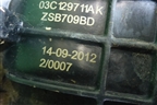 Коллектор впускной (1.4л CAX) (03C129711AK) для Volkswagen Golf VI с 2009-2012г