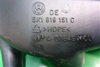 Воздуховод отопителя (в ноги передний левый) (5K1819151C) для Volkswagen Golf VI с 2009-2012г
