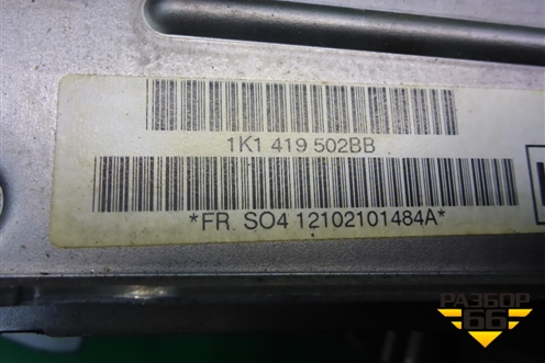 Колонка рулевая (1K1419502BB) для Volkswagen Golf VI с 2009-2012г