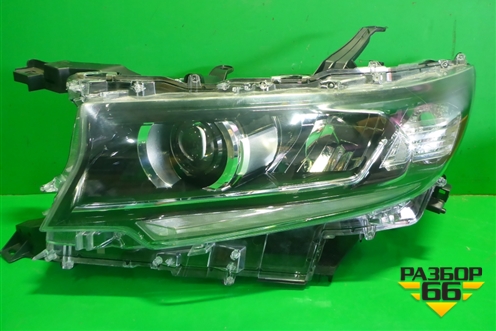 Фара левая (после 2017г LED без блока) (8118560N20) для Toyota Land Cruiser Prado(150) с 2009г