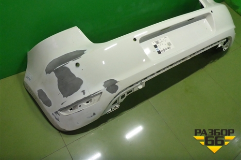 Бампер задний (под парктроник) (5K6807421) для Volkswagen Golf VI с 2009-2012г