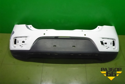 Бампер задний (StepWay под парктроник) (850229678R) для Renault Sandero с 2013-2022г