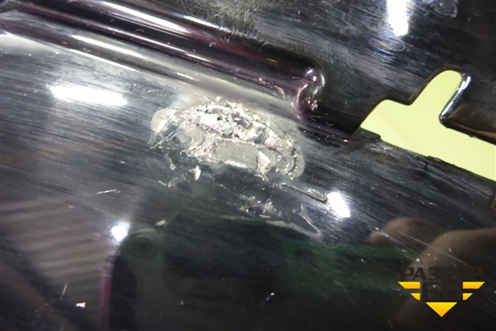 Накладка заднего бампера правая (86662M6010) для Kia Cerato с 2018г (Серато 4)