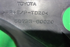 Пыльник заднего бампера правый (5872360020) для Toyota Land Cruiser Prado(150) с 2009г