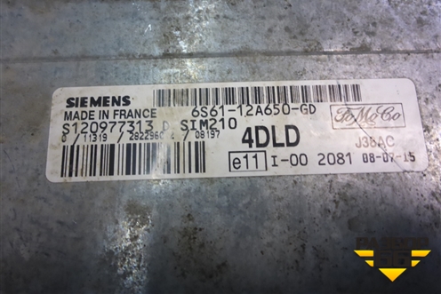 Блок управления двигателем (1.4л FXJA МКПП) (6S6112A650GD) для Ford Fusion с 2002г