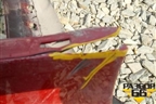 Бампер задний без накладки для Peugeot 207 с 2006-2015г