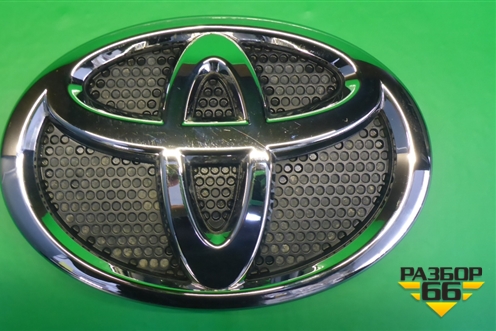 Эмблема на решетку радиатора (после 2017г) (7530160060) для Toyota Land Cruiser Prado(150) с 2009г