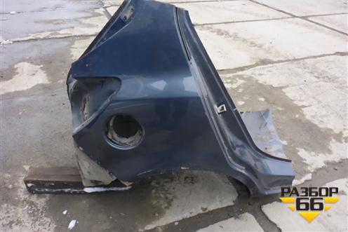 Крыло заднее правое (5ти дверный кузов) для Opel Corsa D с 2006-2014г