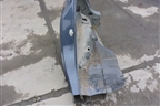 Крыло заднее правое (5ти дверный кузов) для Opel Corsa D с 2006-2014г