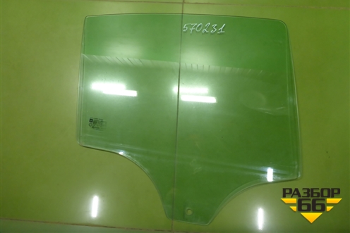 Стекло двери задней правой для Opel Corsa D с 2006-2014г