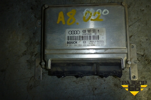 Блок управления двигателем (АКПП 2.8л) (4D0907551M) для Audi A8 с 1998-2003г