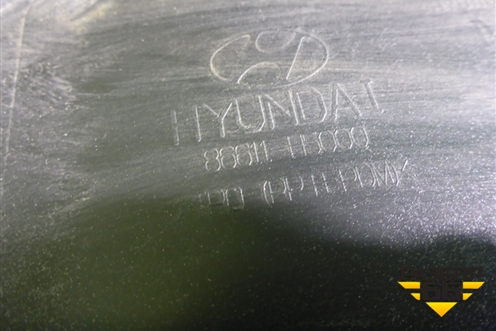 Бампер задний (до 2020г под парктроник) (86611H5000) для Hyundai Solaris с 2017г