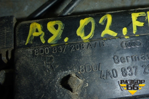 Ручка наружная двери передней правой для Audi A8 с 1998-2003г (8D0837208A)