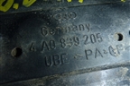 Ручка наружная двери задней левой для Audi A8 с 1998-2003г (4A0839205)