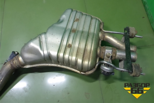 Глушитель (правый 4.7л M278) (A2214917000) для Mercedes Benz S-Klass W221 с 2005-2013г