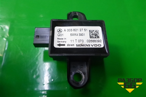 Датчик AIR BAG (A0038212751) для Mercedes Benz S-Klass W221 с 2005-2013г