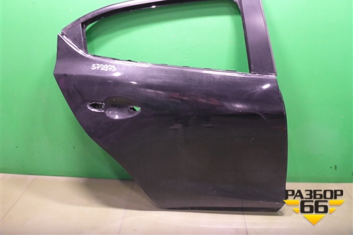 Дверь задняя правая (хэтчбек) (B45A72010) для Mazda Mazda 3 (BM) с 2013-2019г