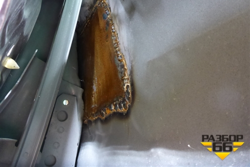 Дверь задняя правая (хэтчбек) (B45A72010) для Mazda Mazda 3 (BM) с 2013-2019г