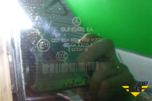 Стекло двери задней правой (пакет Long) для Mercedes Benz S-Klass W221 с 2005-2013г