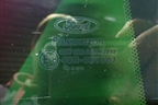 Стекло двери задней левой форточка (2007г) для Ford Fusion с 2002г