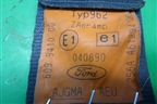 Ремень безопасности передний правый (6S6AA61294GA) для Ford Fusion с 2002г