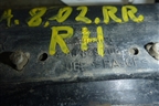 Ручка наружная двери задней правой для Audi A8 с 1998-2003г (4A0839206)