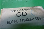 Проводка двери задней левой (мех.стеклоподъёмник) (6N1T14A584CD) для Ford Fusion с 2002г