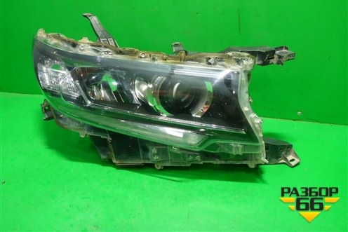 Фара правая (после 2017г LED без блока) (8114560N20) для Toyota Land Cruiser Prado(150) с 2009г