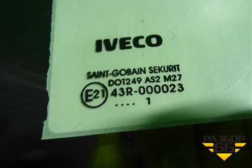 Стекло двери левой для Iveco  EuroCargo III 2008г