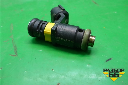 Форсунка инжекторная электрическая (1.4л BUD) (036906031AG) для Skoda Octavia (А5) с 2004-2013г