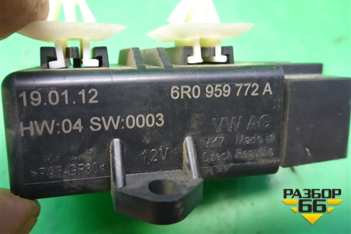 Блок электронный (обогрева сидений) (6R0959772A) для Volkswagen Polo (седан) с 2010г