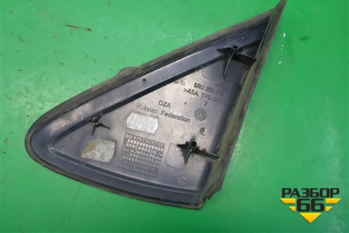 Накладка переднего крыла правого (уголок) (6RU853274) для Volkswagen Polo (седан) с 2010г