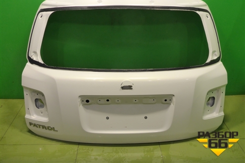 Дверь багажника без стекла (до 2020г) (K010M1LLAB) для Nissan Patrol (Y62) с 2010г