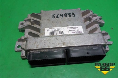 Блок управления двигателем (K7MF710) (487004353R) (8200856659) для Renault Sandero с 2009-2014г