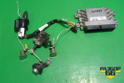 Блок управления двигателем (K7MF710) (487004353R) (8200856659) для Renault Sandero с 2009-2014г