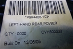 Стеклоподъёмник электрический задний левый (CVH500030) для Land Rover Range Rover Sport с 2005-2012г