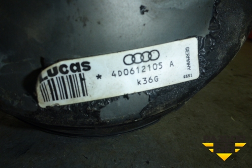 Усилитель тормозов вакуумный для Audi A8 с 1998-2003г (4D0612105A)