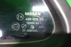Стекло двери задней левой форточка для Nissan Bluebird Sylphy с 2000-2005г