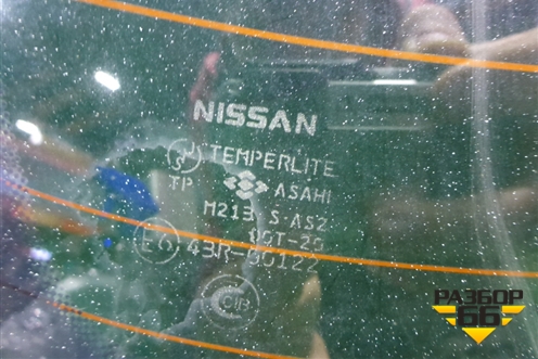 Стекло заднее для Nissan Bluebird Sylphy с 2000-2005г