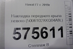 Накладка переднего крыла левого (5006102XKQ04A8L) для Haval F7 с 2019г