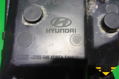 Фара противотуманная левая (для линзованной фары) (92201M0000) для Hyundai Creta с 2016г