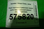 Фара противотуманная левая (для линзованной фары) (92201M0000) для Hyundai Creta с 2016г