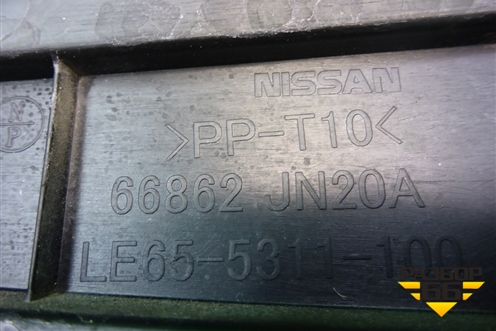 Решетка стеклоочистителей (правый руль) (66862JN20A) для Nissan Teana (J32) с 2008-2013г