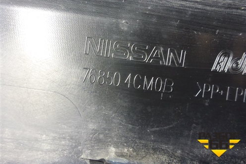 Накладка на порог наружная правая (768504CM0B) для Nissan X-Trail (Т32) с 2014г