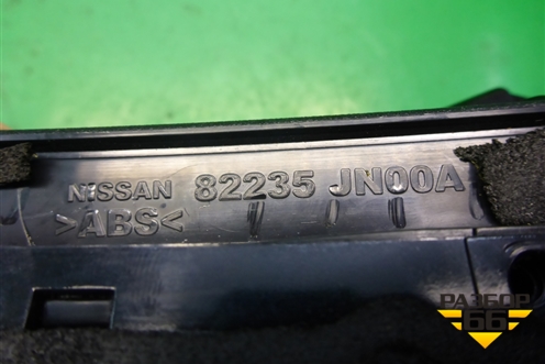 Накладка двери задней левой (уголок) (82235JN00A) для Nissan Teana (J32) с 2008-2013г